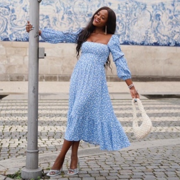 NEW Reformation Mica Dress Marie 4 - Picture 4 of 17